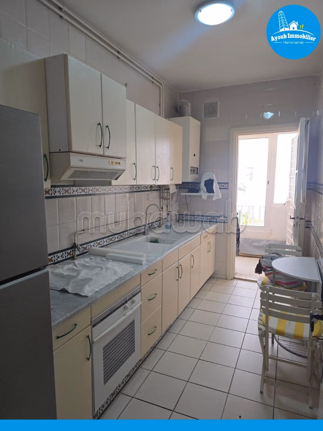 Spacious studio for rent year-round in Jinen Hammamet