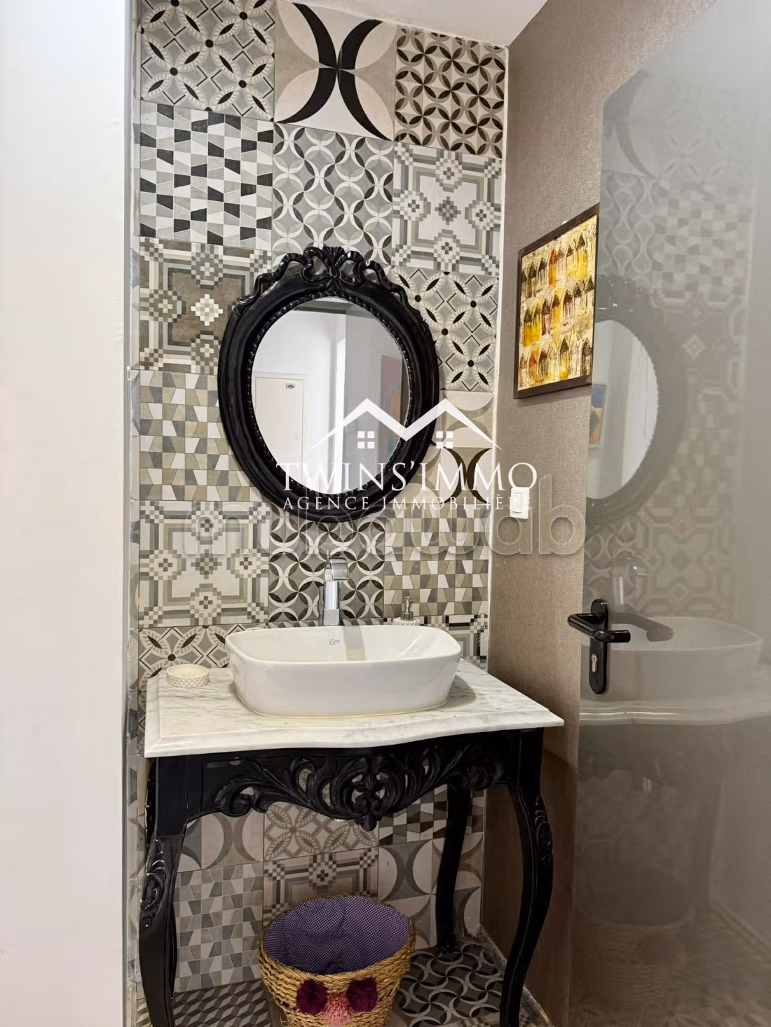 Triplex arredato, con piscina a Gammarth