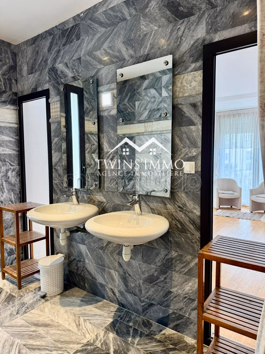 Triplex arredato, con piscina a Gammarth