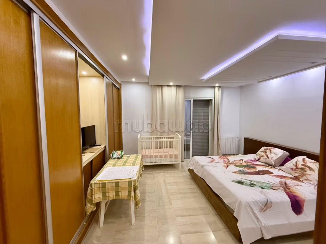 Fabulous house for rent in La Soukra. 3 beautiful rooms. Soundproofing, Secured door