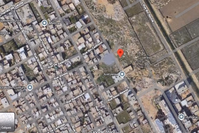 À Vendre, Terrain à Bhar Lazreg, La Marsa