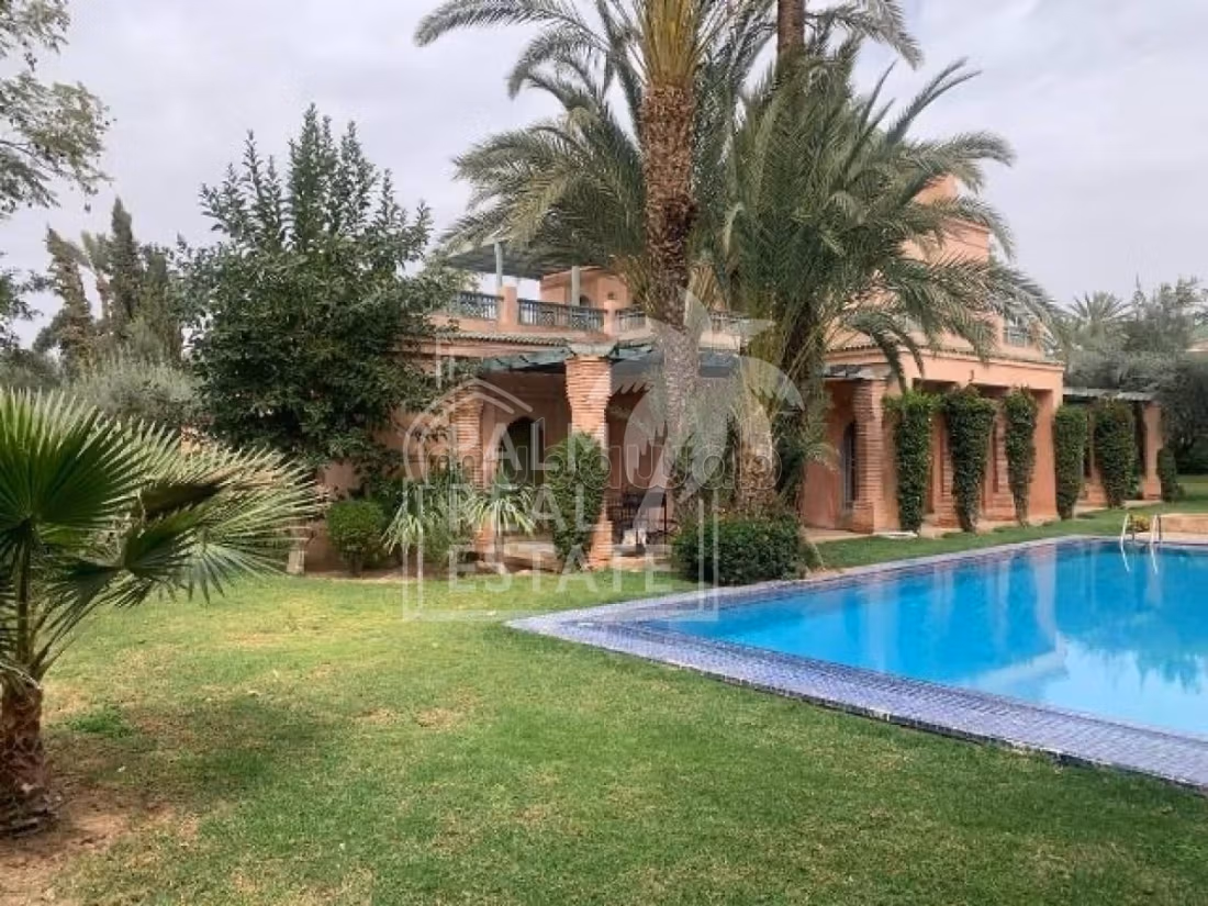 Top affaire vente villa a la palmeraie