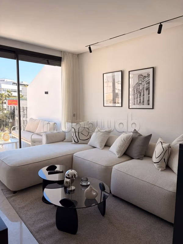 Te huur: appartementen in Casablanca Finance City. Oppervlakte 70 m². Volledig gemeubileerd