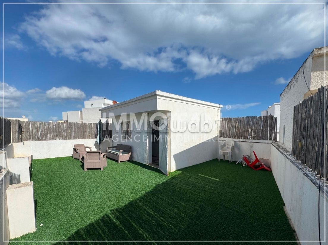 For sale a duplex in Hammamet