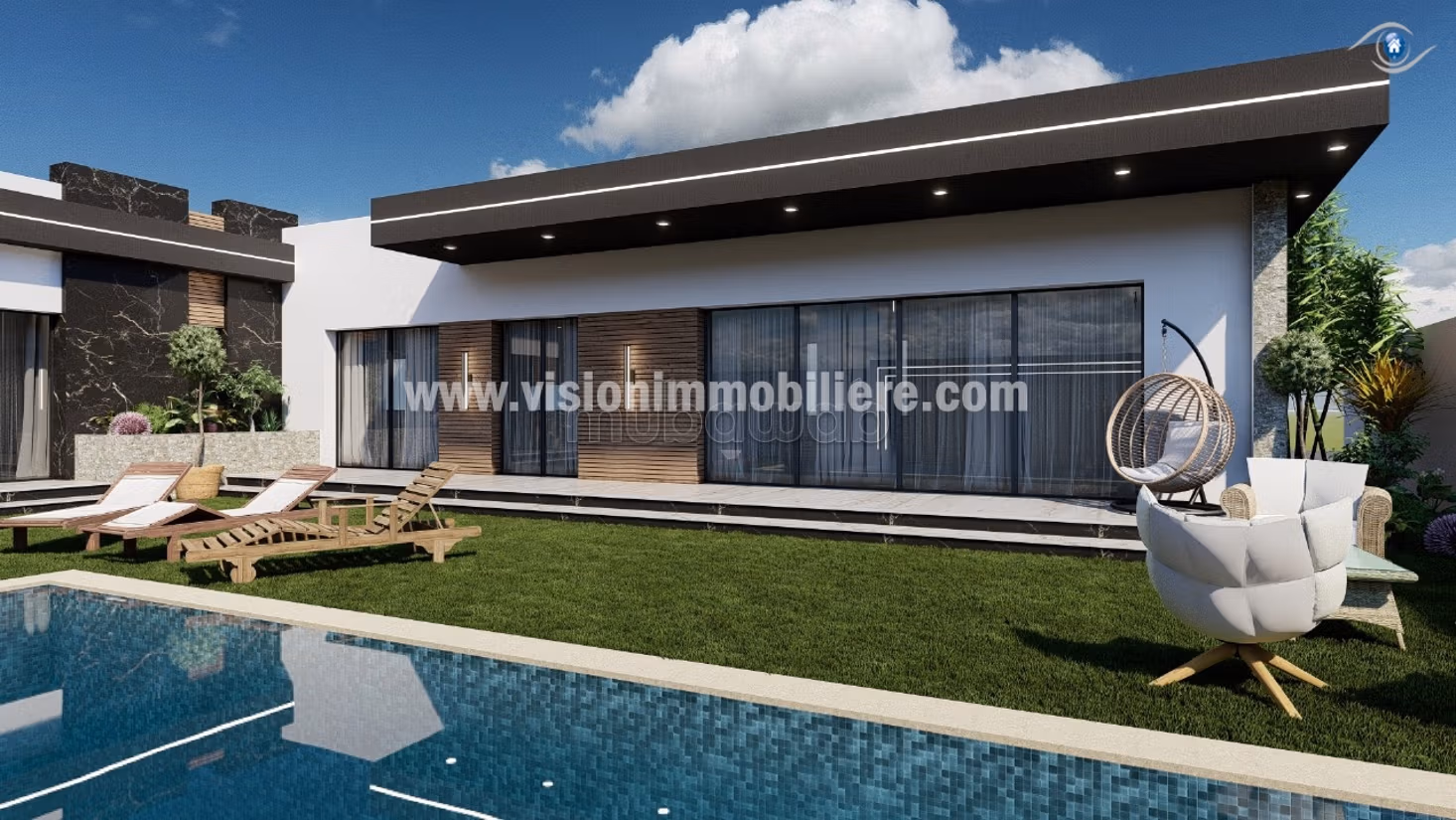 Vente Villa Nice S3 Hammamet yasmine