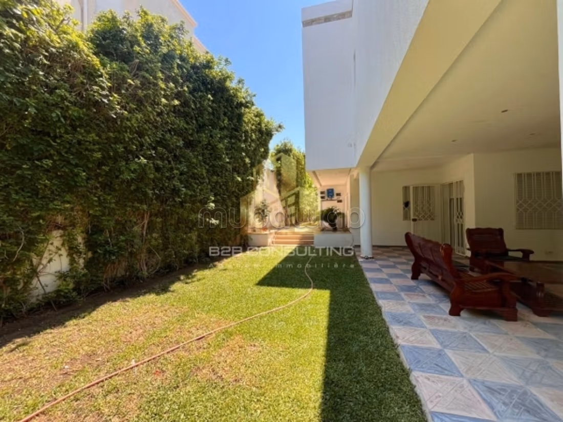 Villa S4 meublée ou vide Jardins de Carthage