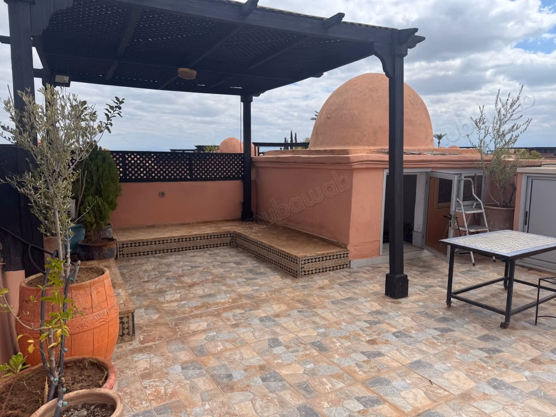 Bel appartement à louer ou à vendre avec un toit