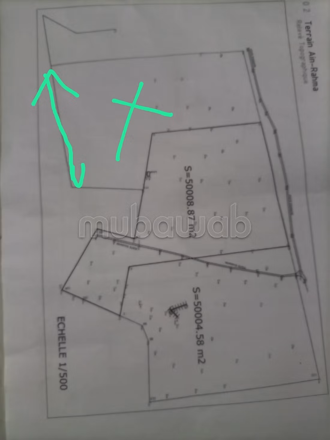 Land for sale. Dimension 6615 m²