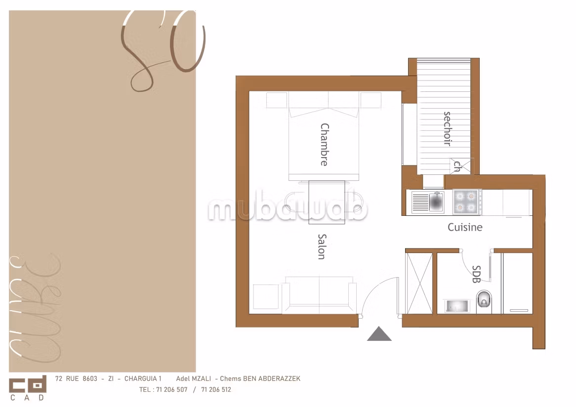 Splendido appartamento da acquistare a Nouvelle Medina. Superficie di 150 m²