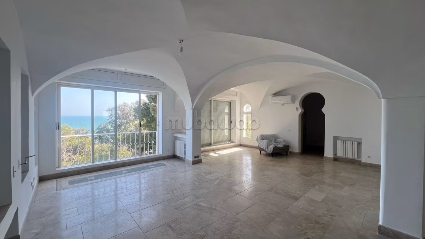 Villa S3 avec vue mer à la Marsa