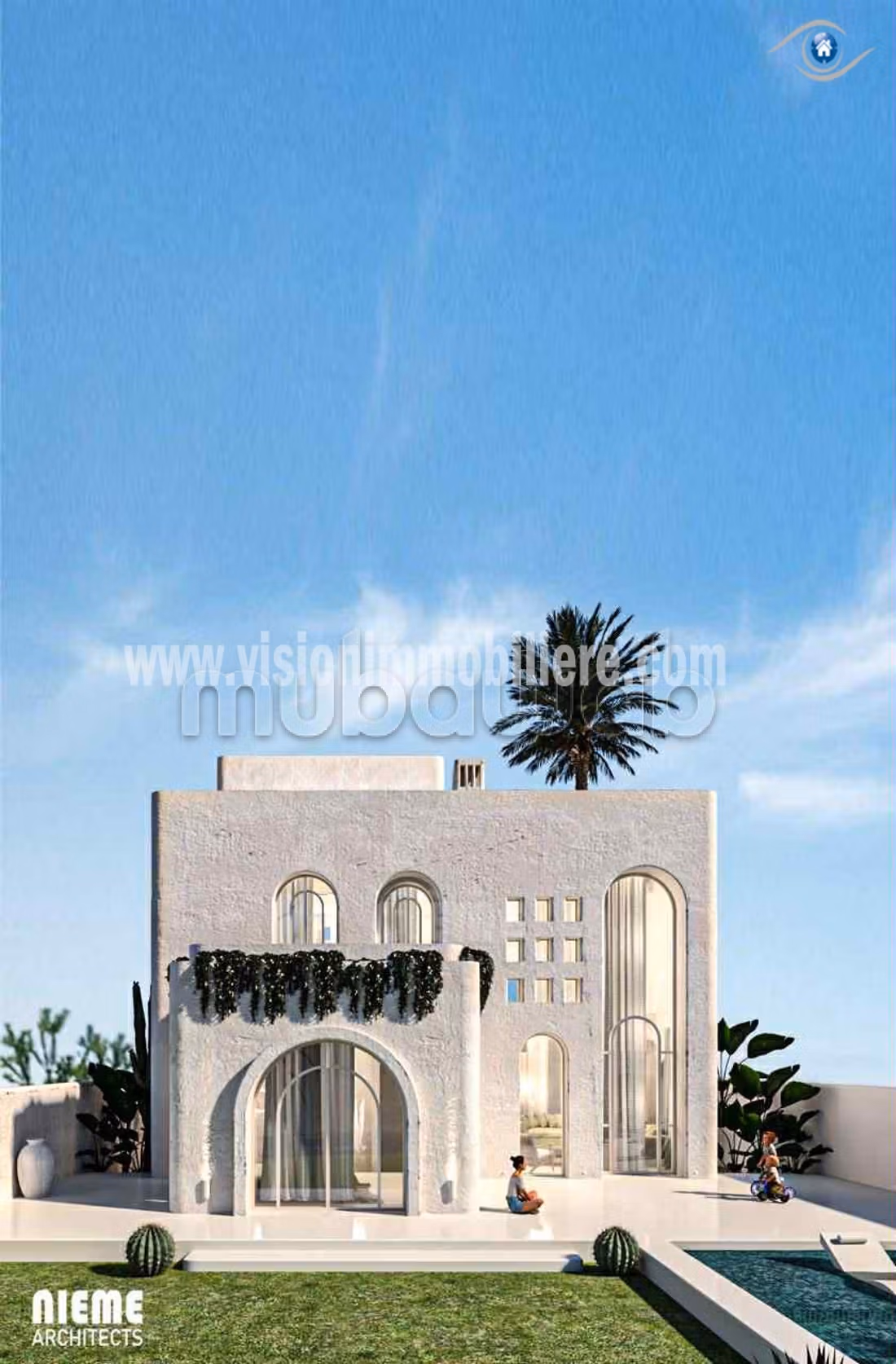 Vente Villa ArabeStyle S3 Hammamet yasmine