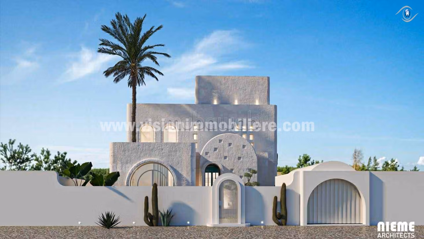 Vente Villa ArabeStyle S3 Hammamet yasmine