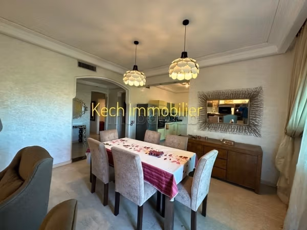 Beautiful 3-bedroom furnished apartment in Gueliz