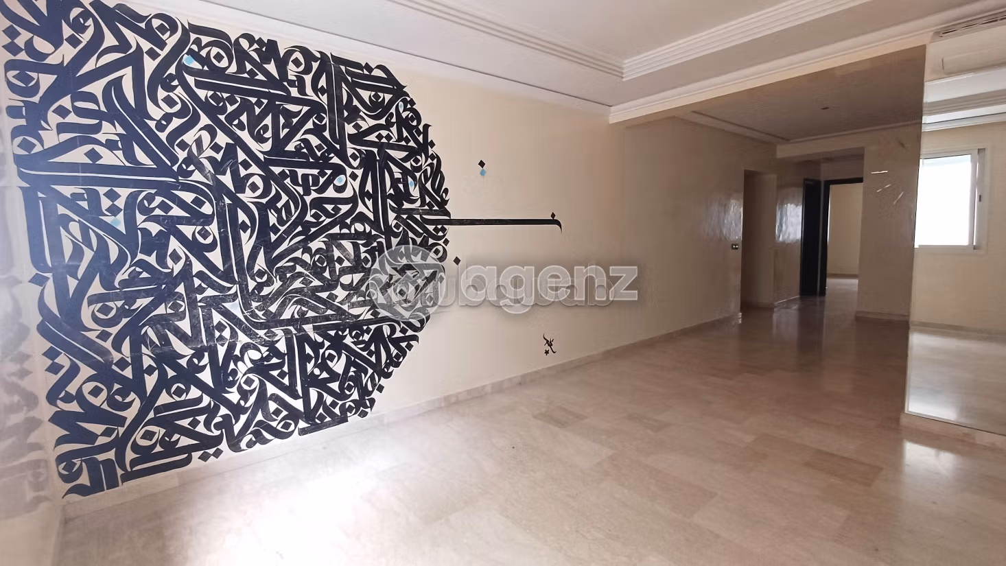 شقة للإيجار 85 م²، غرفتين الأميرات الدار البيضاء