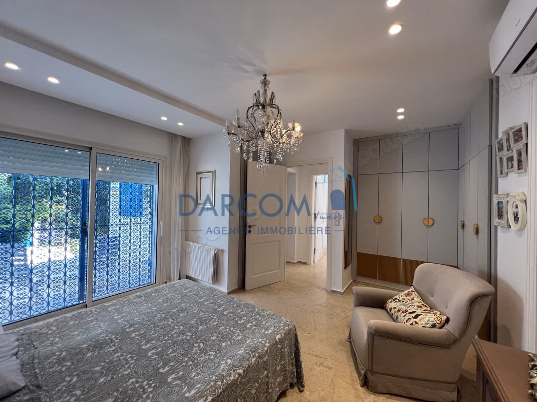 Bella villa S4 con piscina a Gammarth superiore