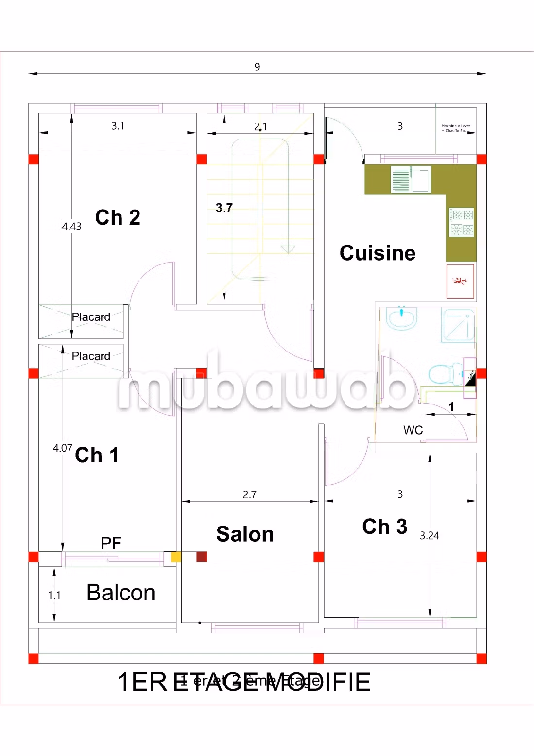 Apartments for sale 74 m² and 75 m² in Saidia