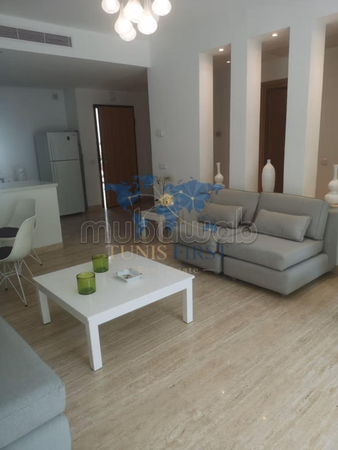 In affitto S1 arredato con giardino a Marsa Nassim