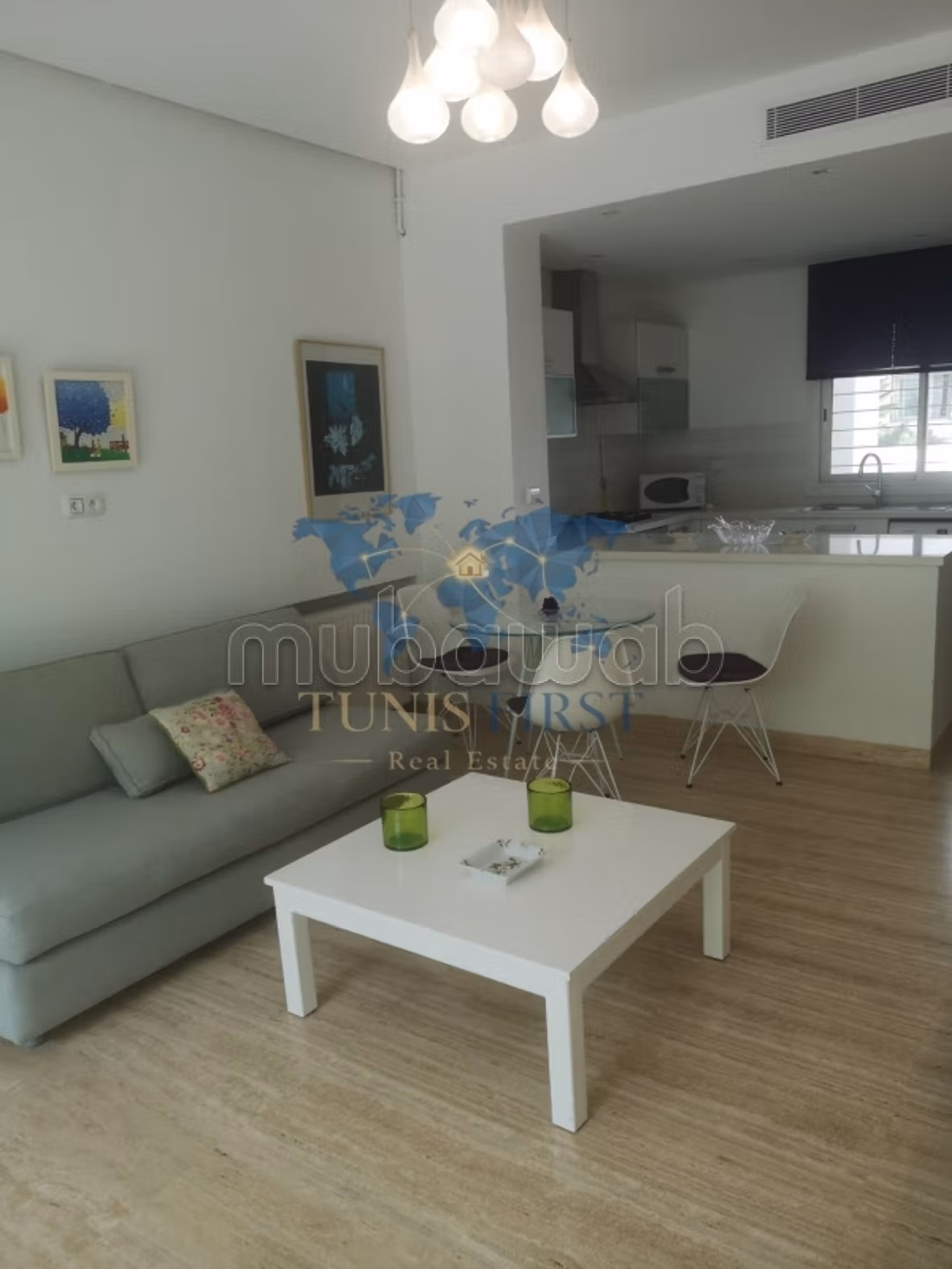 In affitto S1 arredato con giardino a Marsa Nassim