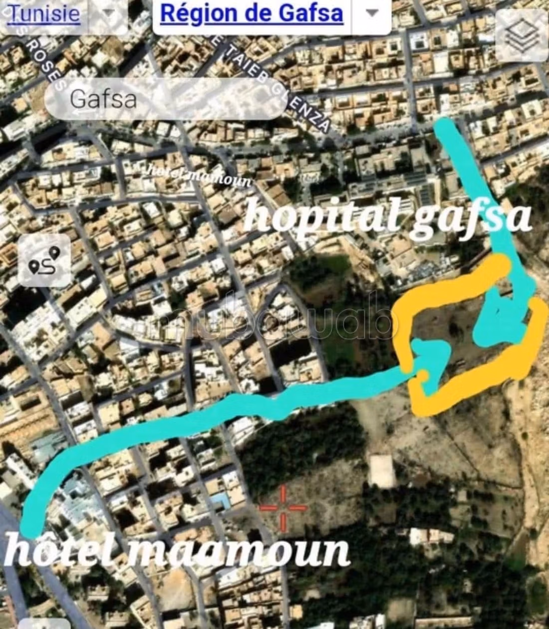 Terrain a vendre a gafsa sud