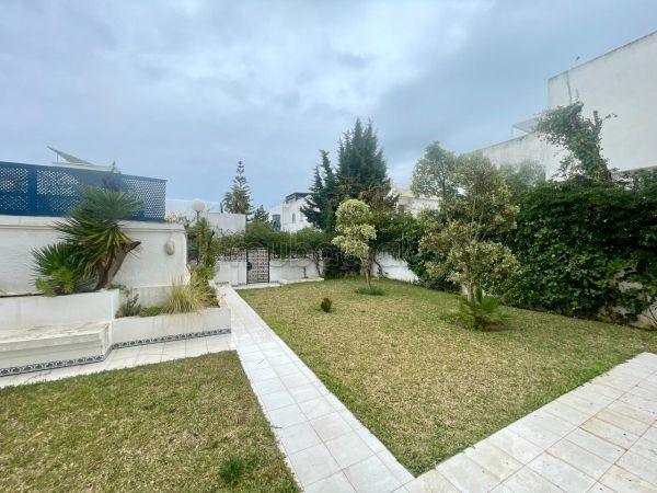 Appartamento S1 arredato con giardino, Gammarth sup