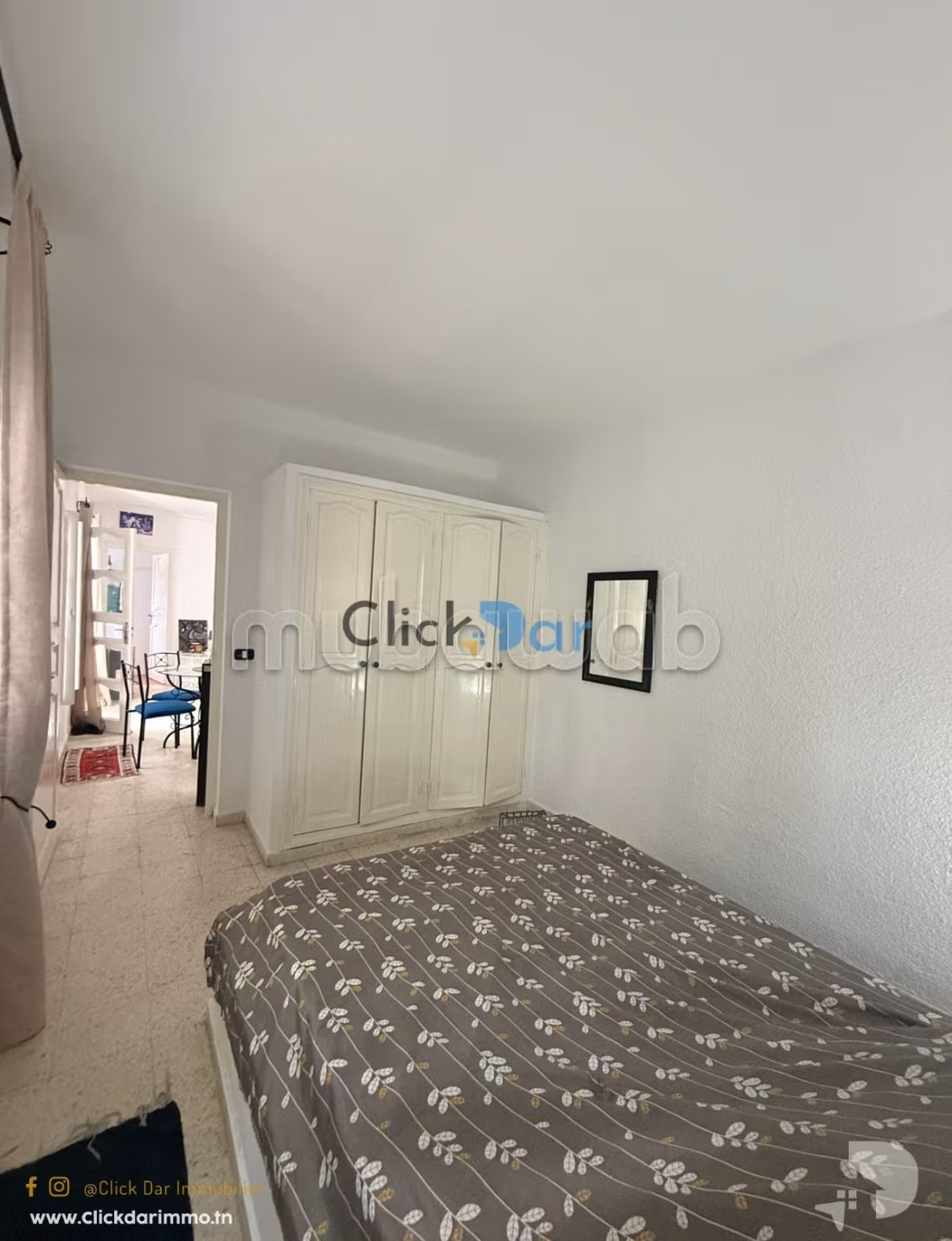 Un appartement S2 au 1ér étage à louer