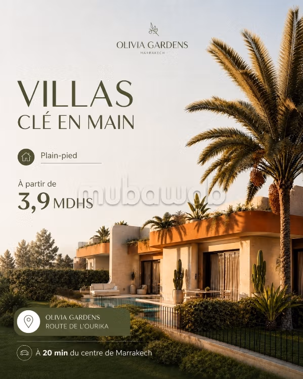 Single-story villa 3 bedrooms VNA 500M2