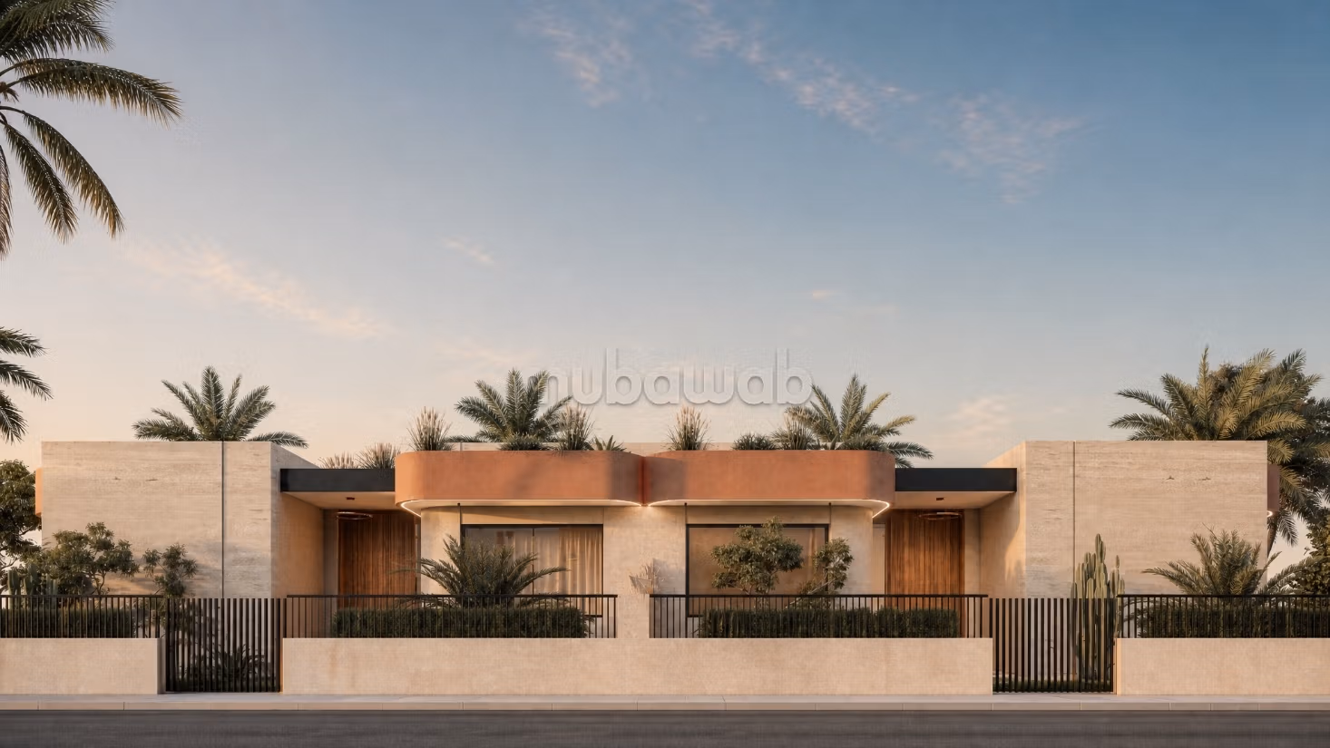 Flat villa land 520m2