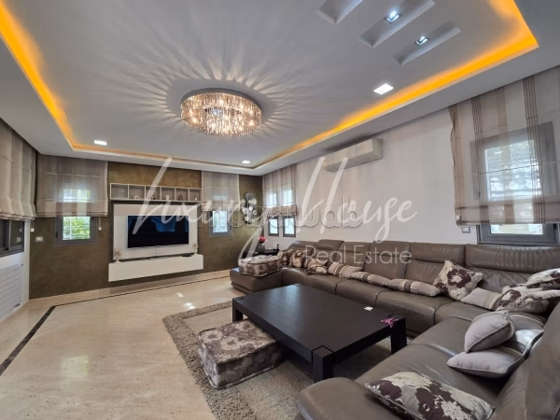 Villa haut Standing S5 meublée à la Marsa