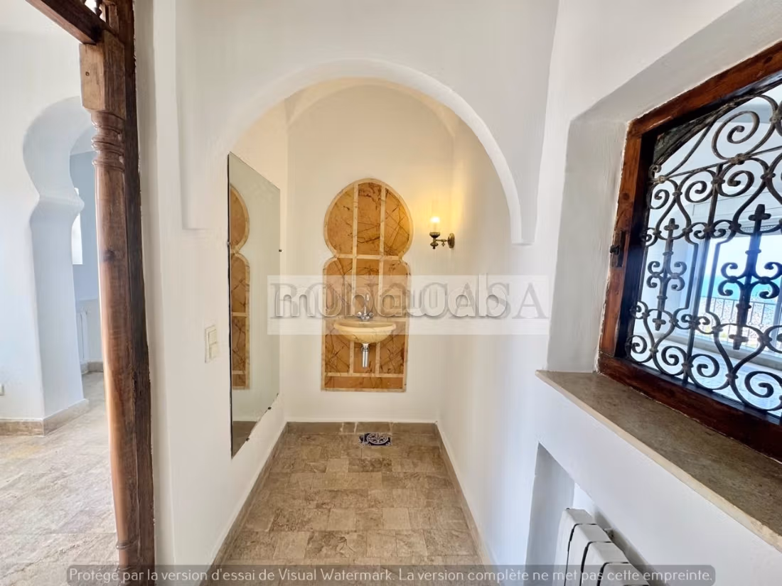 Villa S3 vue mer&piscine à louer à la Marsa