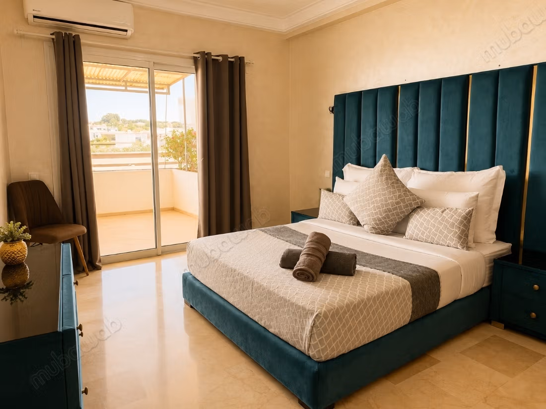 Affitto appartamento a Secteur Touristique. 2 belle camere da letto. Terrazzo e giardino
