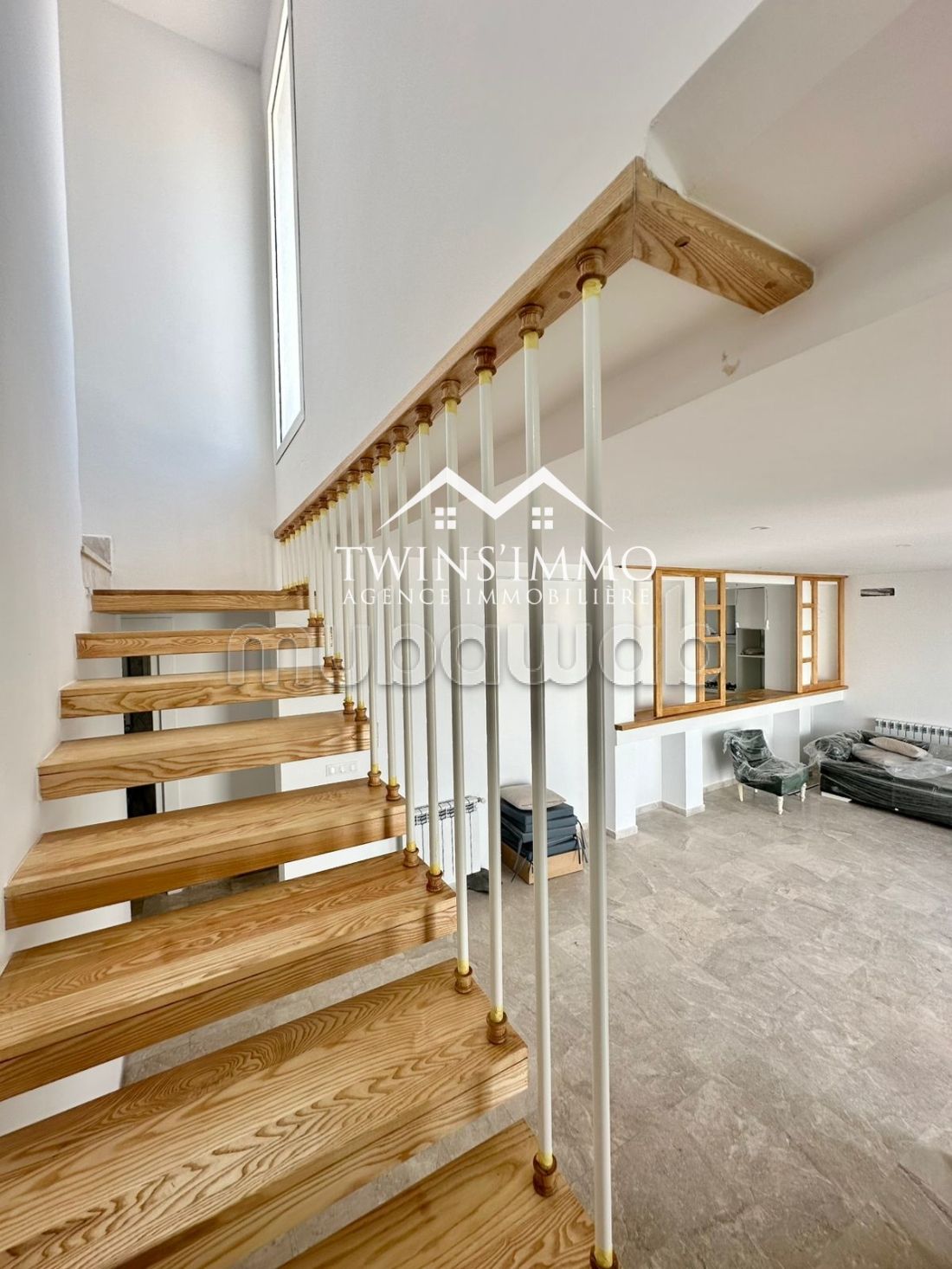 Duplex S3 with sea view in La Marsa