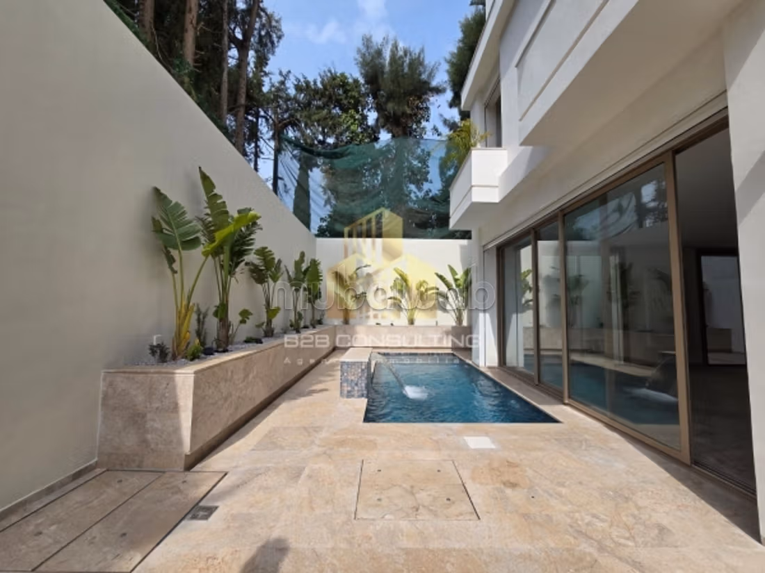 A louer une villa neuve à la marsa