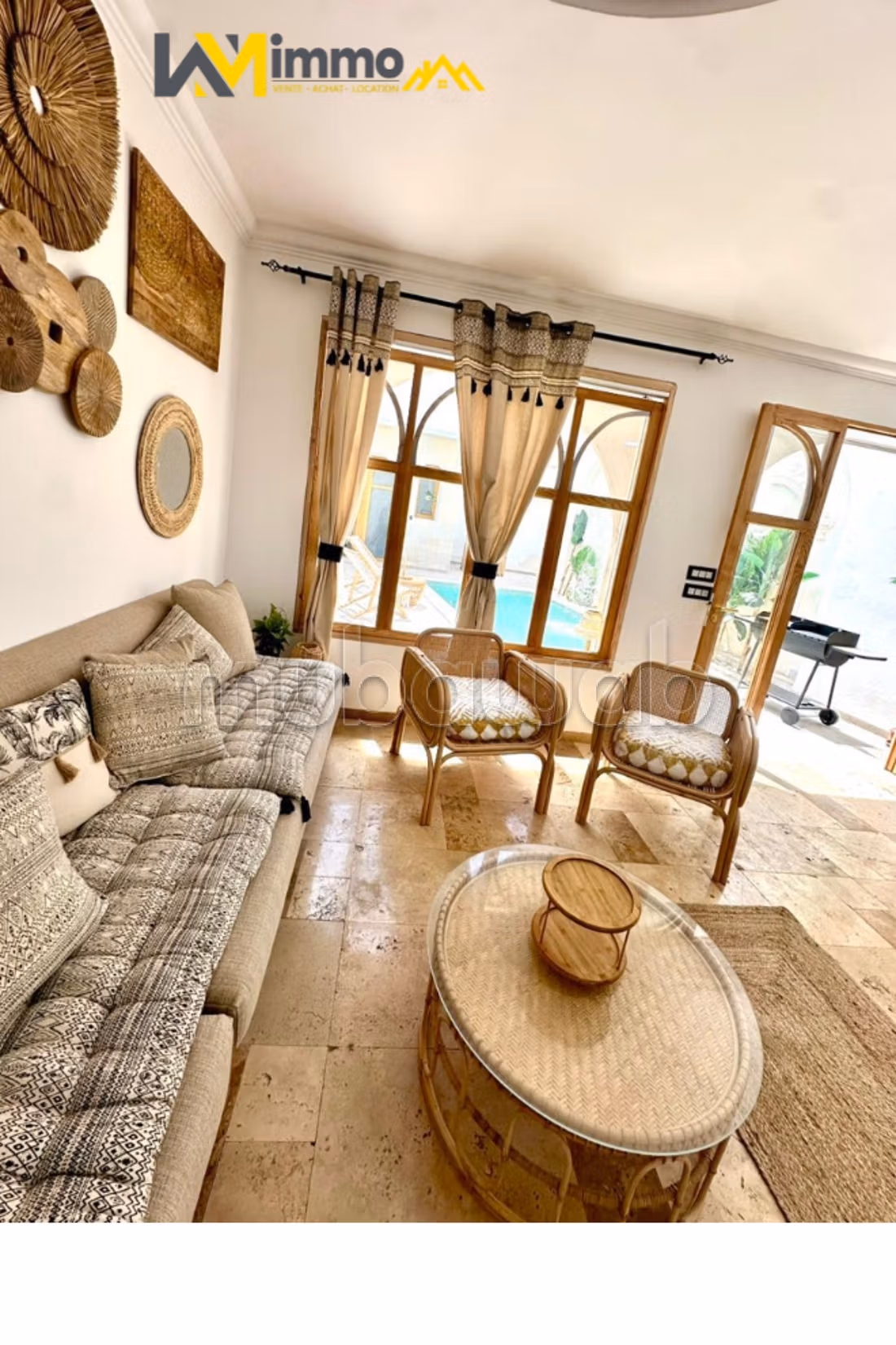 Villa de luxe meublée à vendre – Kélibia