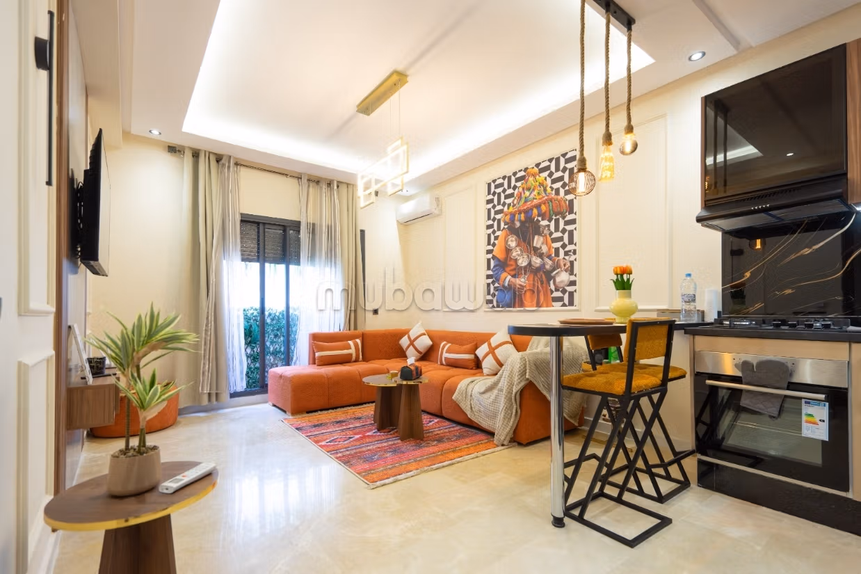 Appartement en location à Les Hôpitaux. 1 Pièce. Meublé