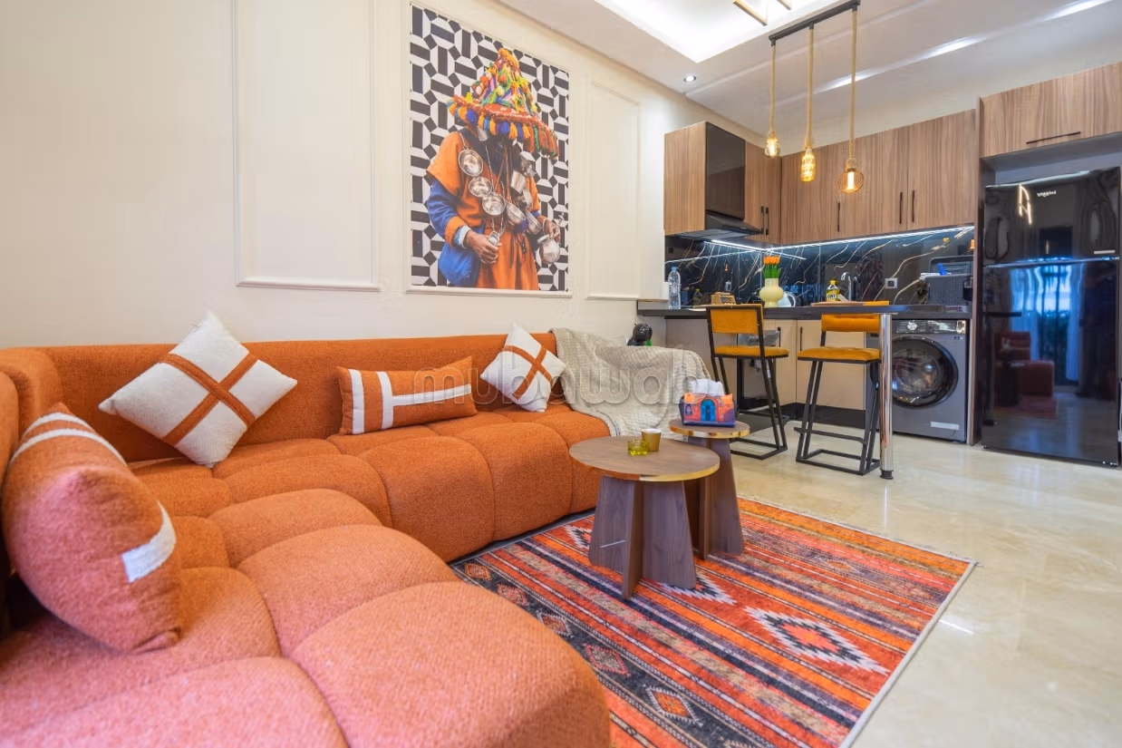 Appartement en location à Les Hôpitaux. 1 Pièce. Meublé — 4