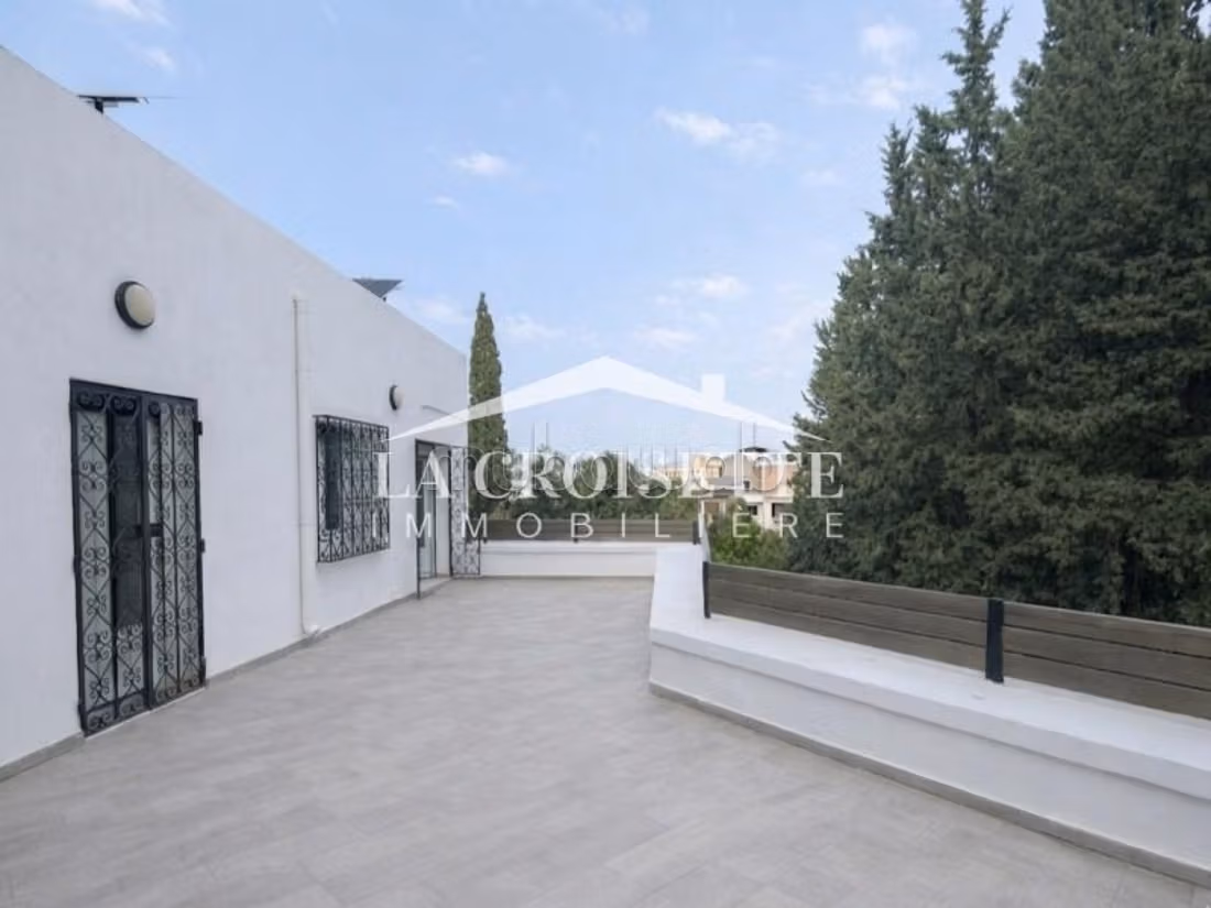 Villa s4 avec terrasse à Carthage MVL0167