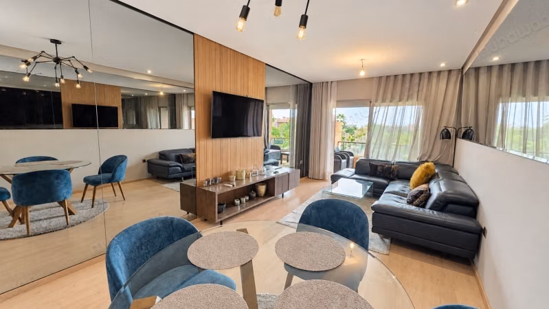 Location appartement meublé 2 chambres prestigia Marrakech