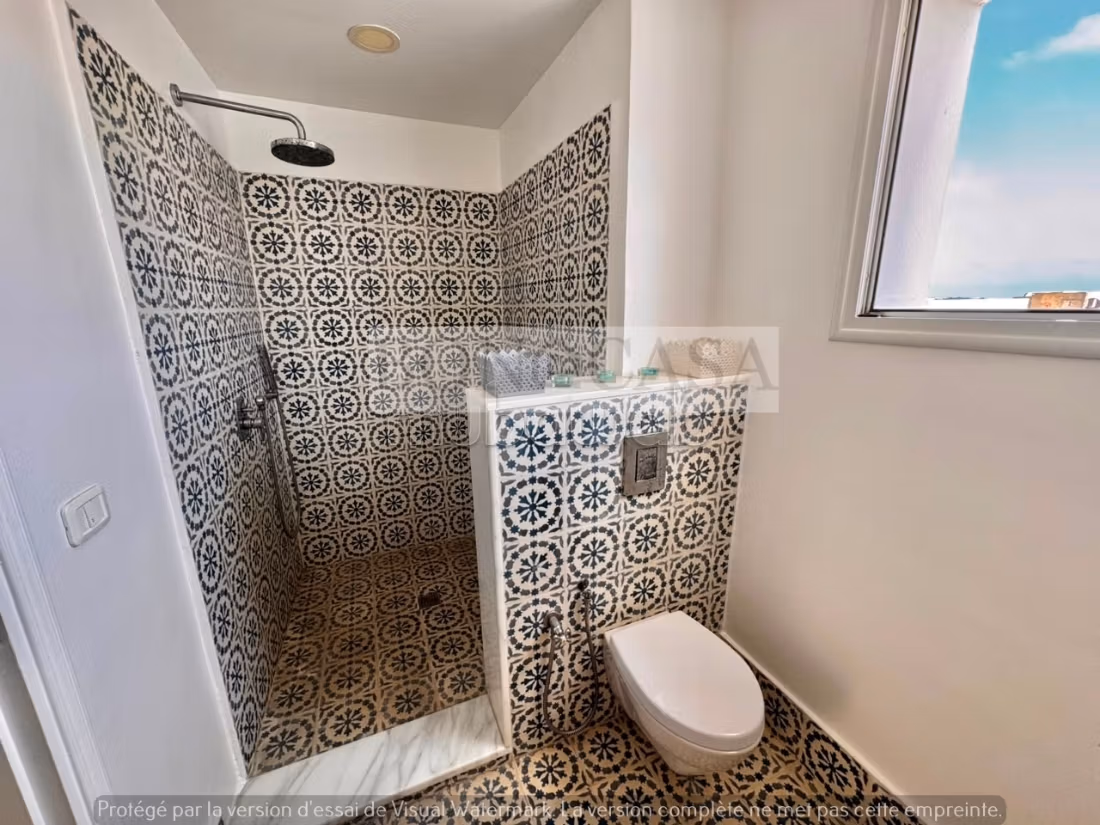 Duplex S3 arredato con terrazza in affitto nel cuore di Sidi Bousaid
