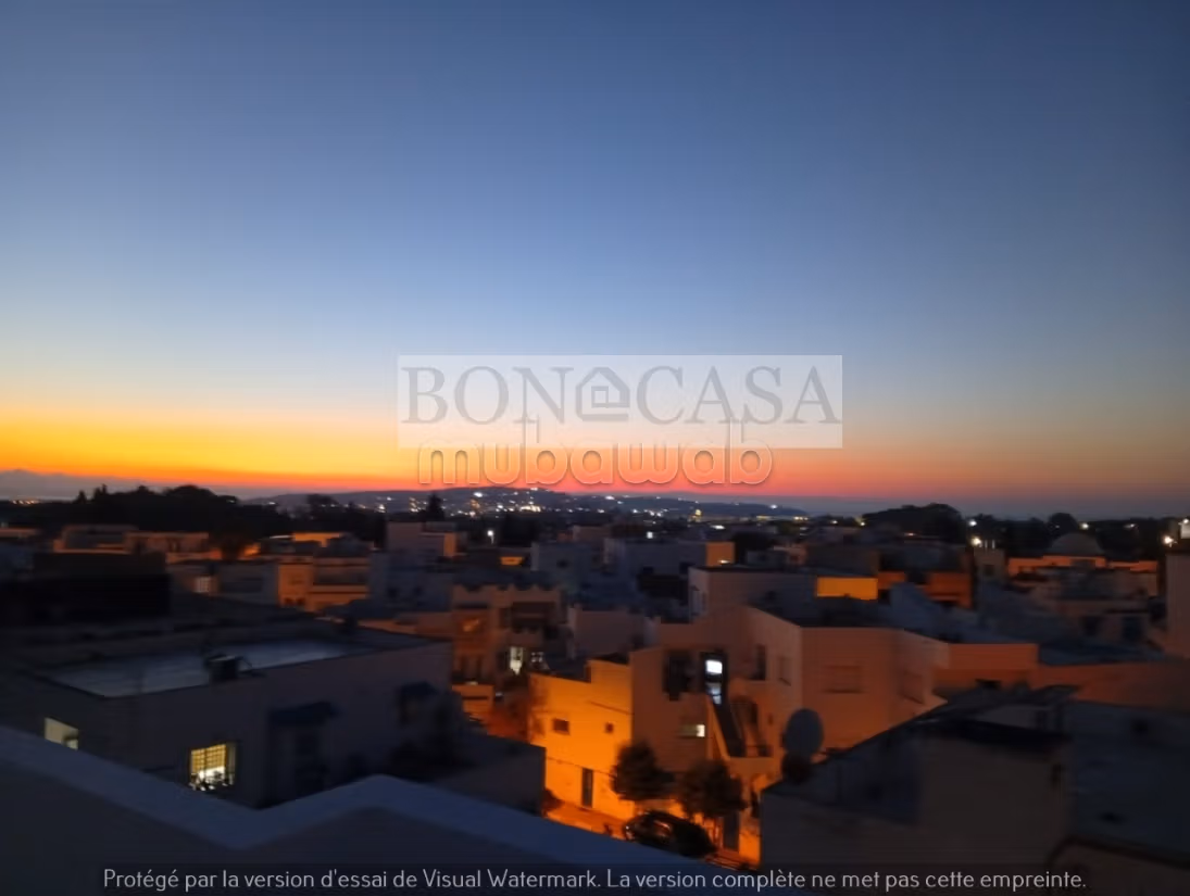 Duplex S3 arredato con terrazza in affitto nel cuore di Sidi Bousaid