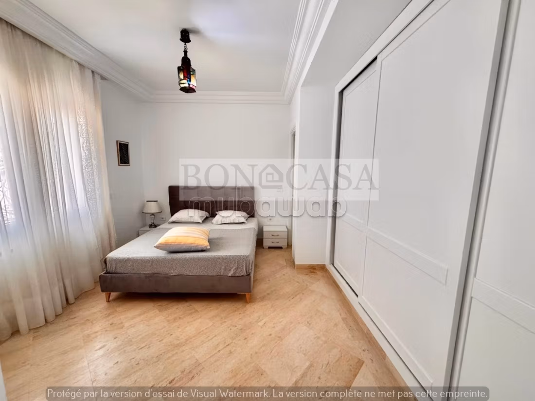 Duplex S3 arredato con terrazza in affitto nel cuore di Sidi Bousaid