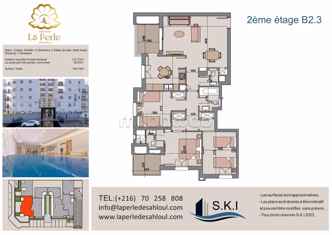 Apartment to purchase. Area 148 m²