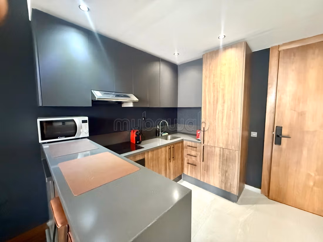 En Location Meublé: Magnifique Studio Neuf Jamais habité à Ghautier,
Casablanca — 3
