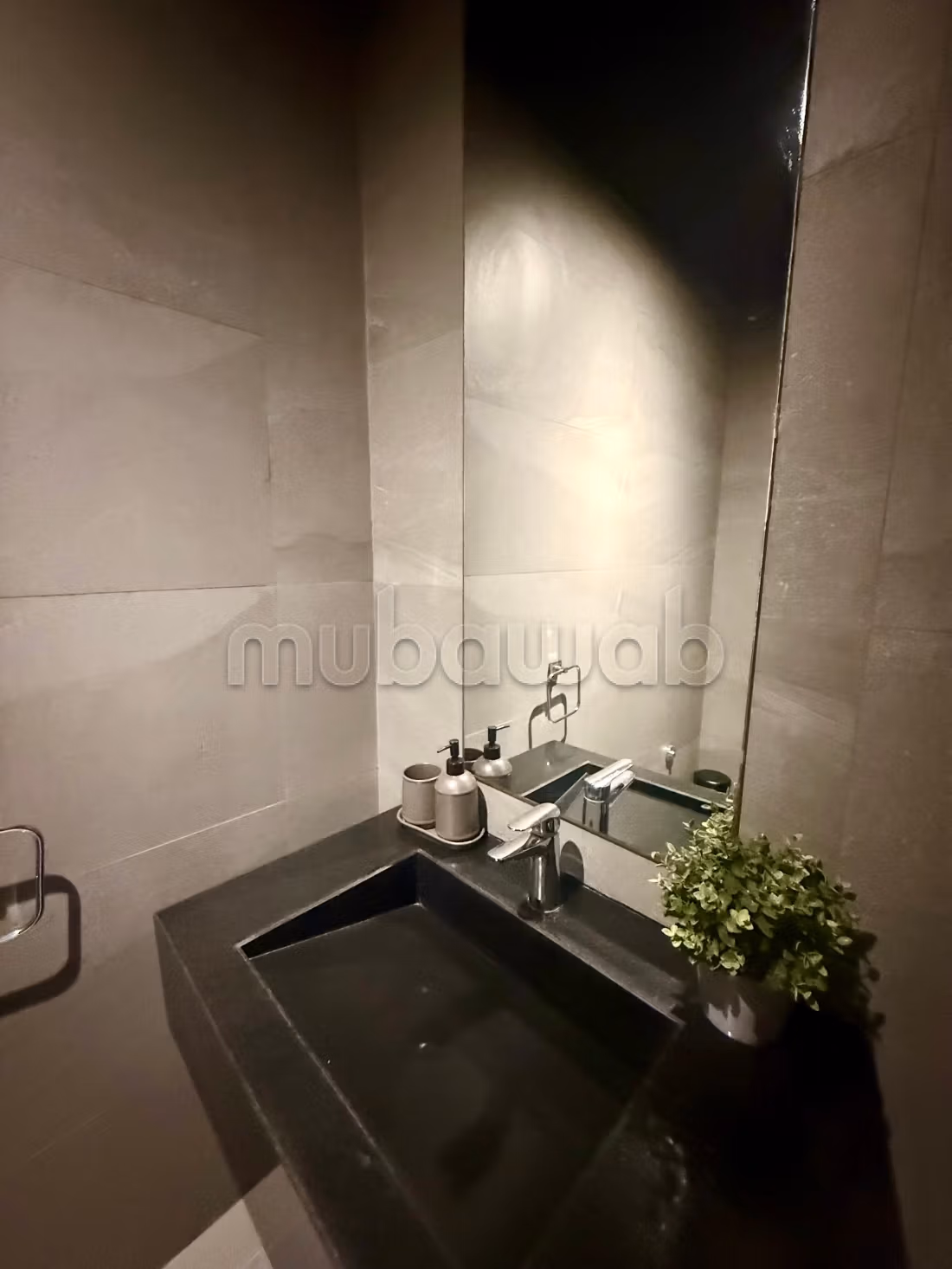 En Location Meublé: Magnifique Studio Neuf Jamais habité à Ghautier,
Casablanca — 5