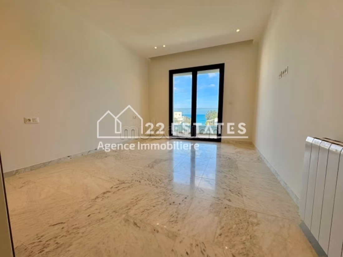 Appartamento S3 nuovo con vista mare a La Marsa