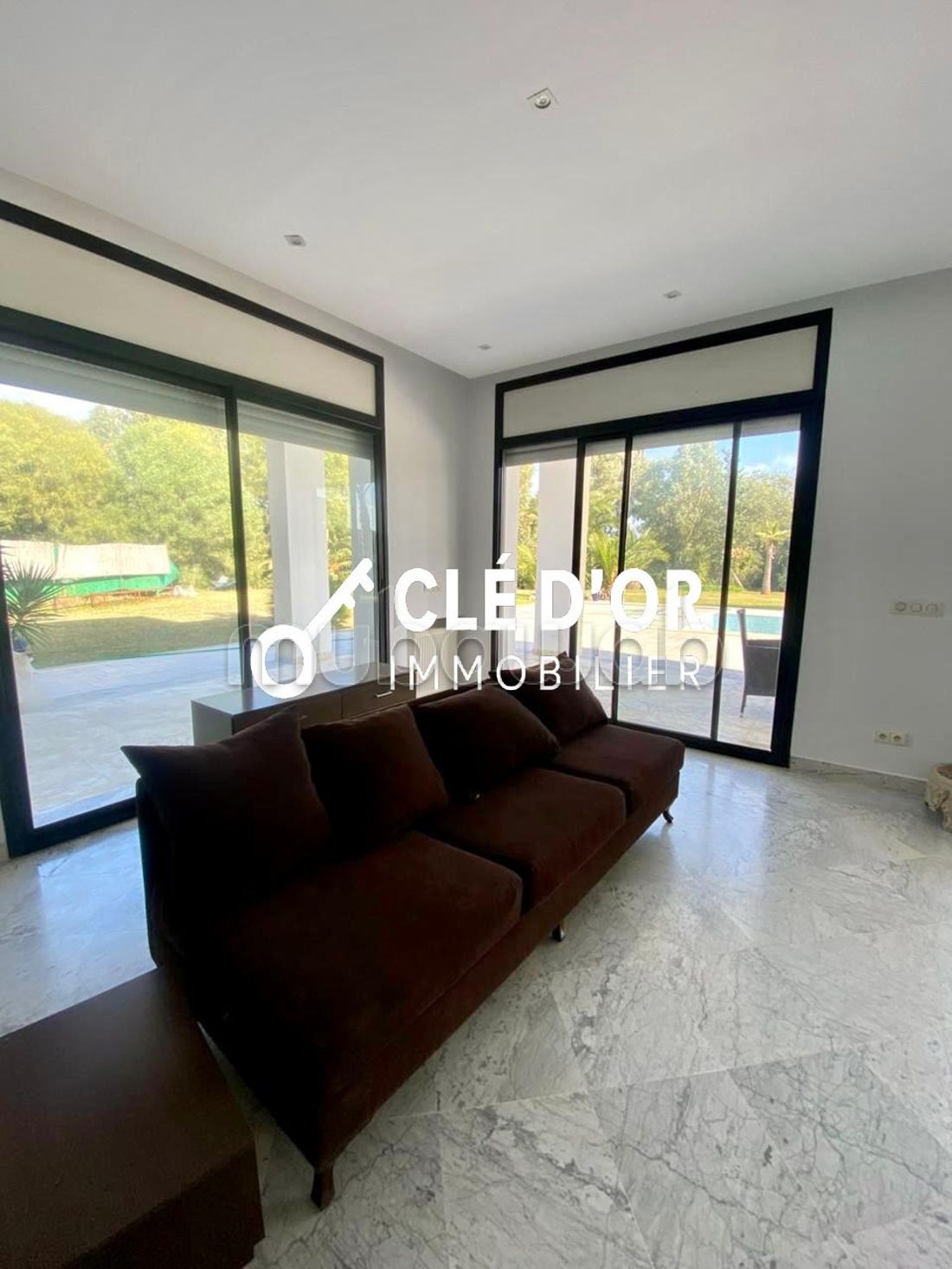 Villa S4 con piscina in affitto a Gammarth