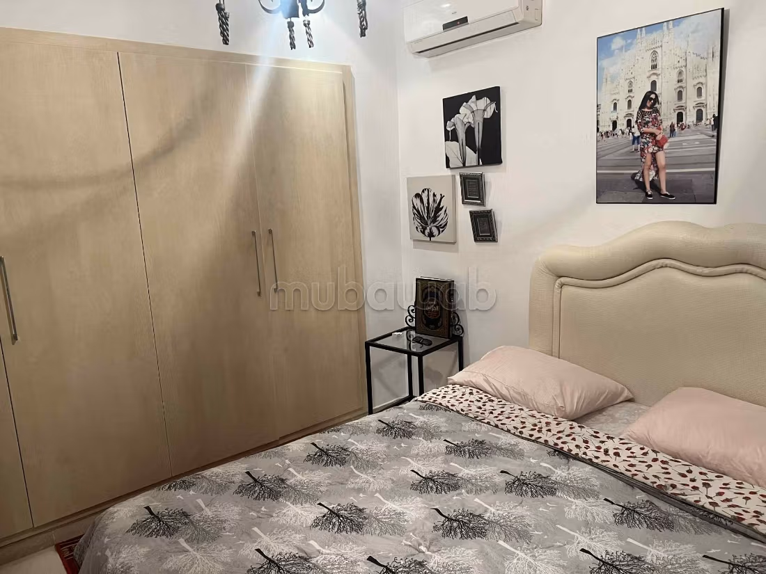 Bel appartement en location à La Soukra. 2 chambres. Meublé