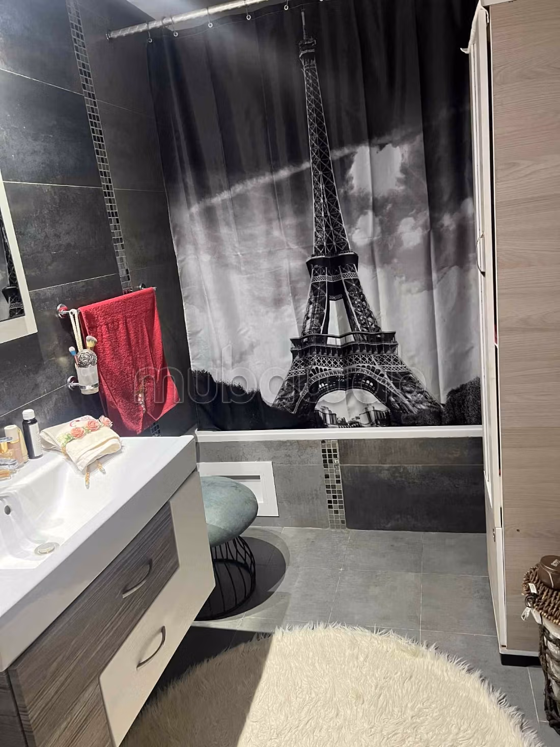 Bel appartement en location à La Soukra. 2 chambres. Meublé