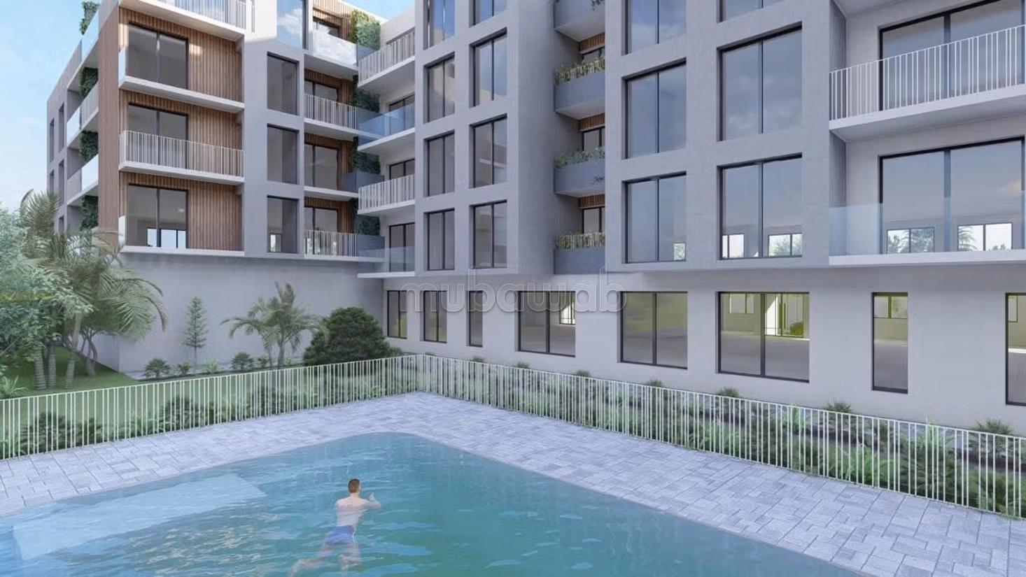 Appartement en vente à Wifak. 
Surface de 149 m². 
Climatisation et piscine