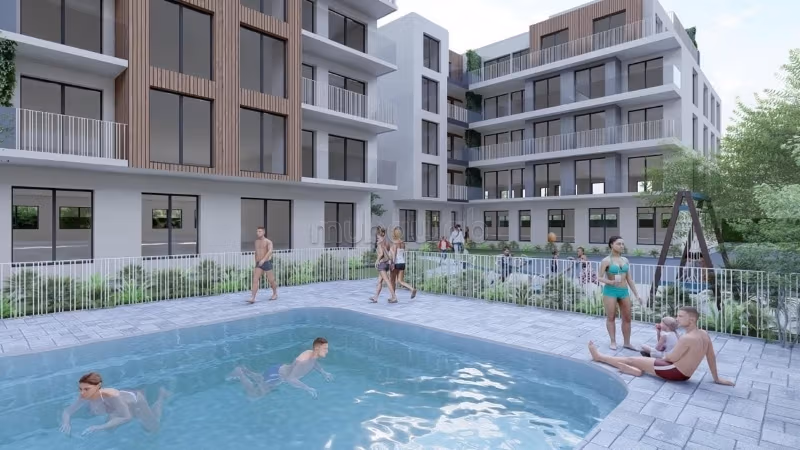 Appartement en vente à Wifak. 
Surface de 149 m². 
Climatisation et piscine