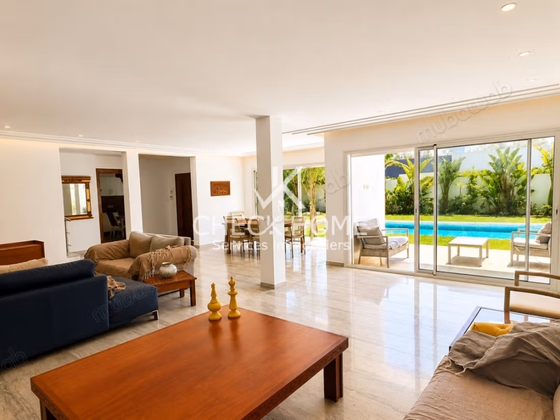 Location annuelle Villa s4 sans vis à vis, Hammamet